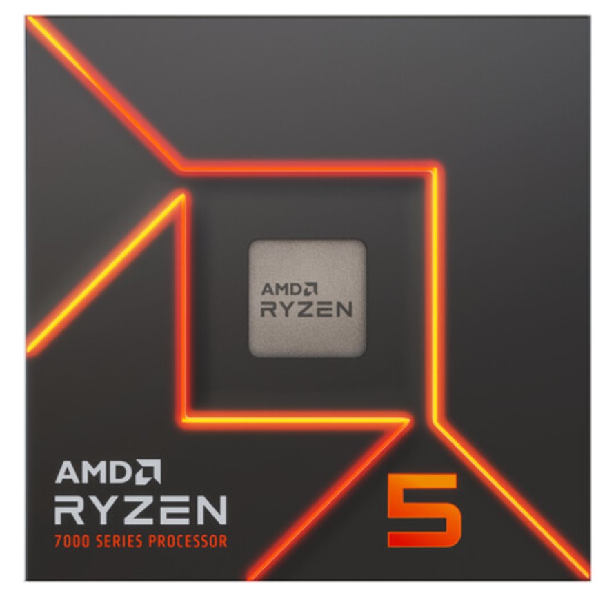 Процесор AMD Ryzen 5 7600X 4.7-5,3GHz AM5 (100-100000593WOZ, 100-100000593WOF) BOX (No Cooler)