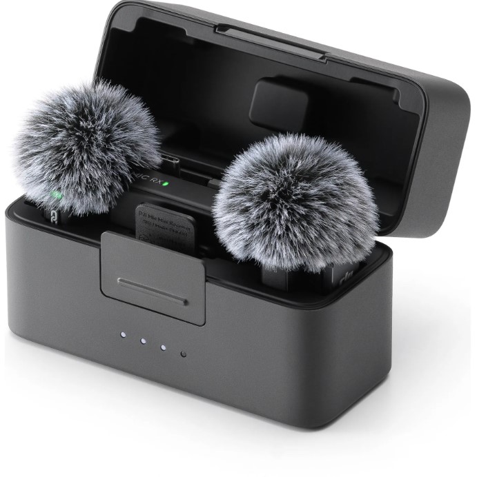 Мікрофонна радіосистема для смартфона DJI Mic Mini 2TX + 1RX + Charging Case (CP.RN.00000433.01), USB-C