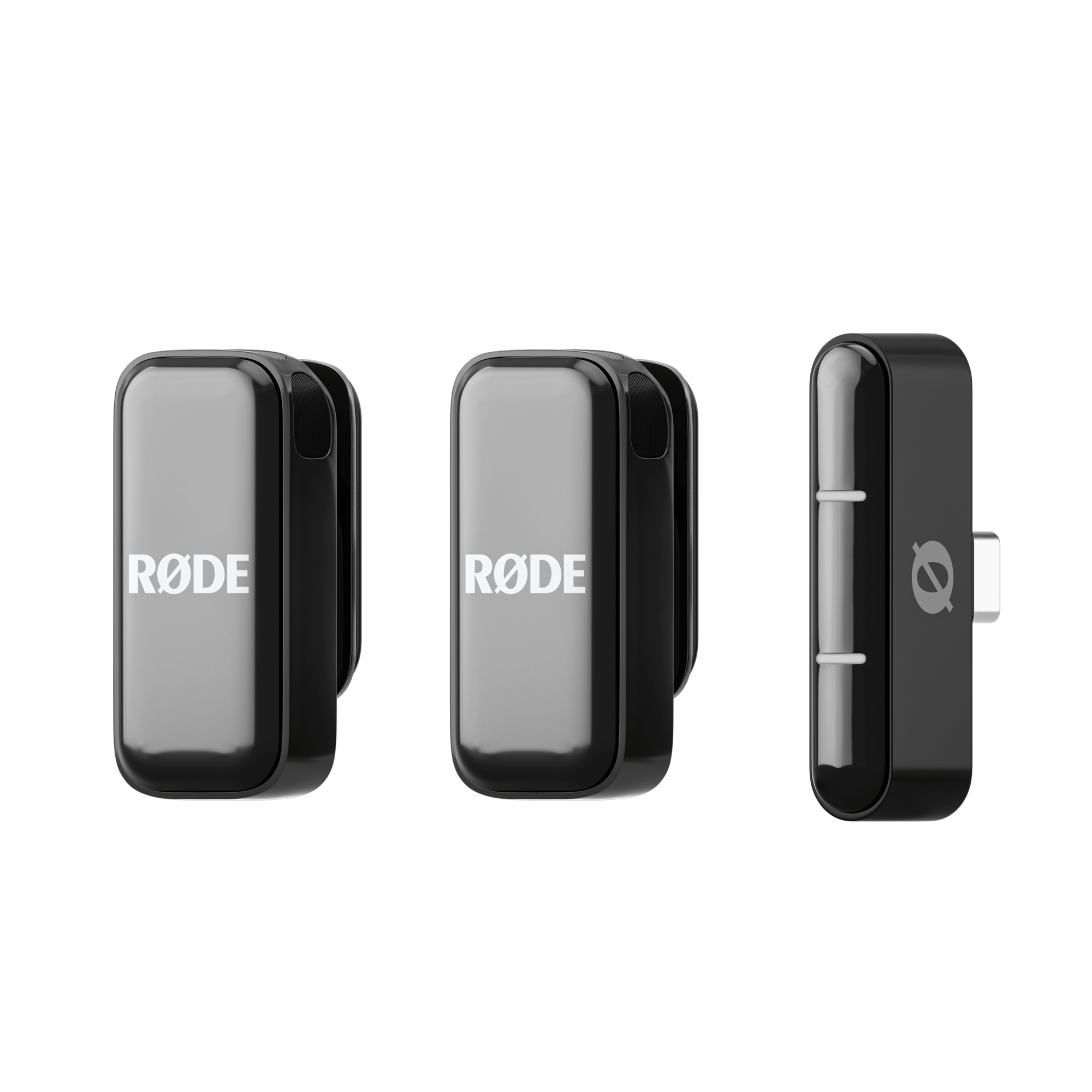 Мікрофонна радіосистема для смартфона RODE Wireless Micro, Two Mics with Charge Case for Smartphone Content Creation - USB-C, Black