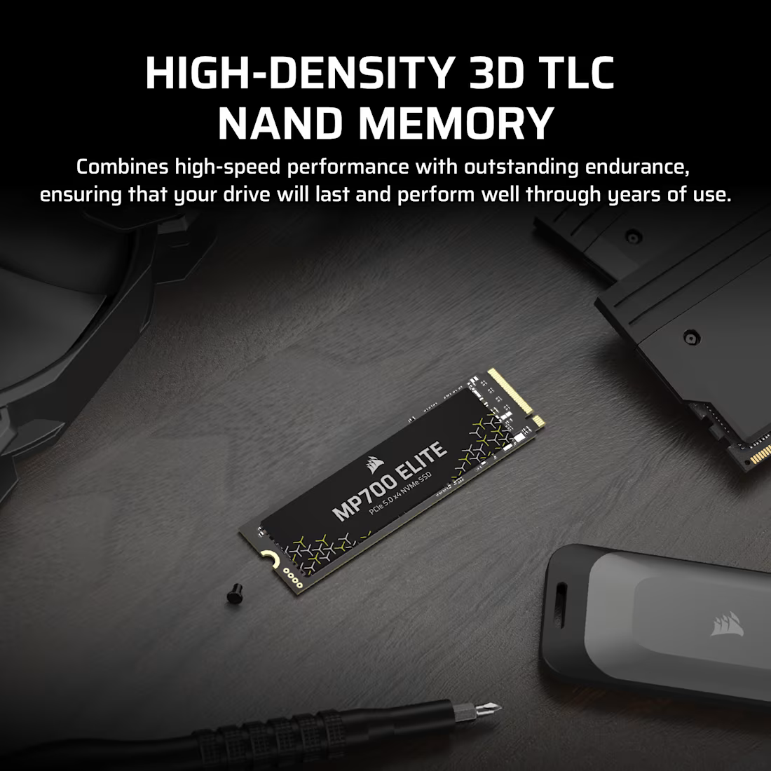 SSD накопичувач Corsair MP700 ELITE 2 TB (CSSD-F2000GBMP700ENH)