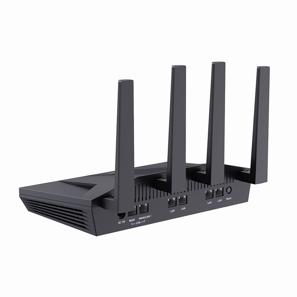 Бездротовий маршрутизатор GL.iNet Flint 2 (GL-MT6000) Wi-Fi 6 OpenWRT VPN