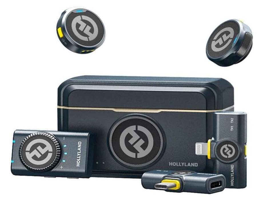 Мікрофонна радіосистема для камери, для смартфона Hollyland Lark M2 Combo