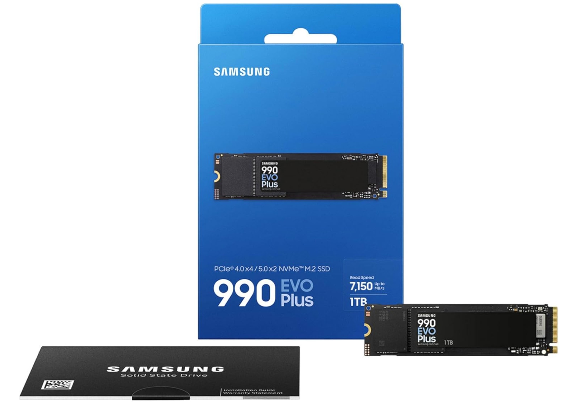 SSD накопичувач Samsung 990 EVO Plus 1 TB (MZ-V9S1T0BW)