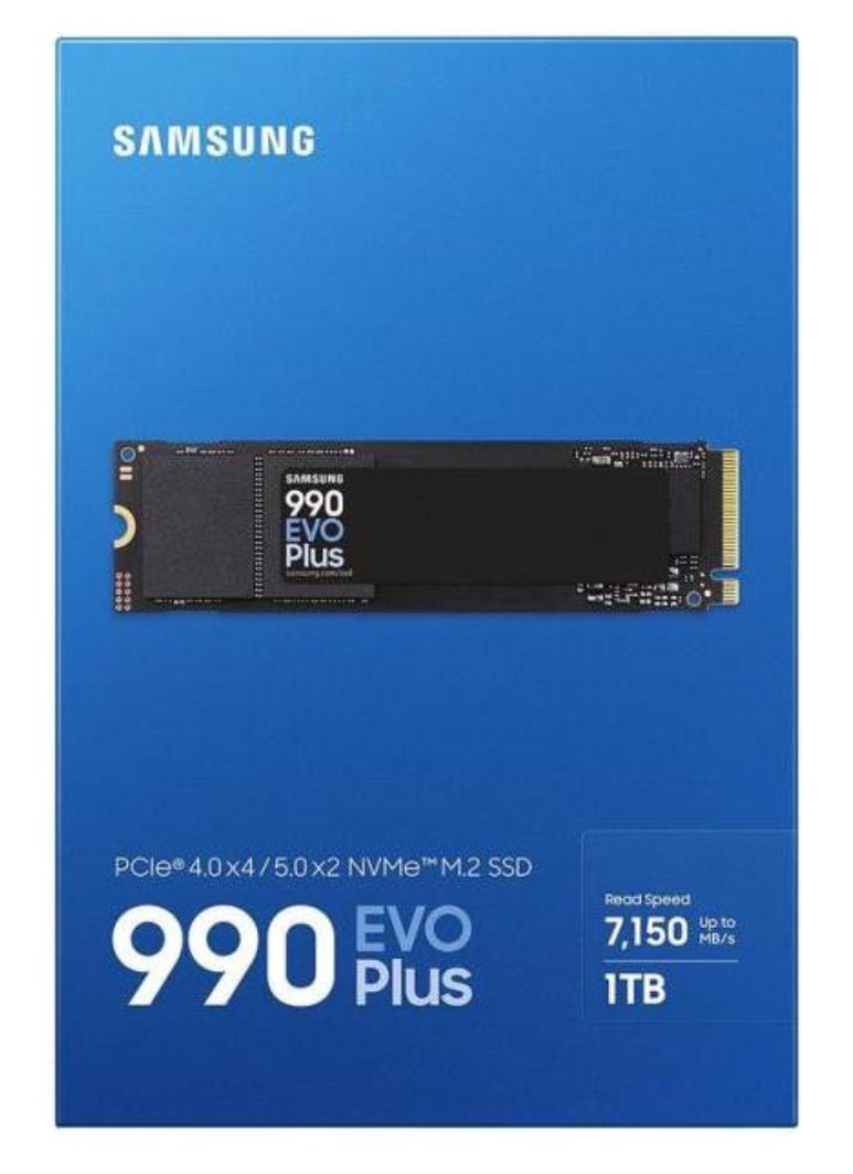 SSD накопичувач Samsung 990 EVO Plus 1 TB (MZ-V9S1T0BW)