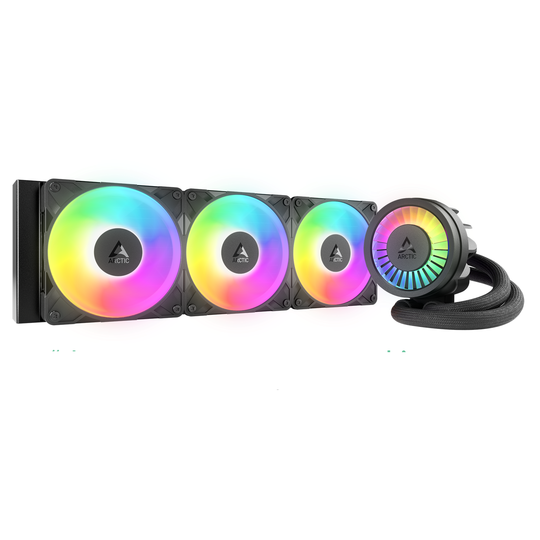 Водяне охолодження Arctic Liquid Freezer III Pro 360 A-RGB Black (ACFRE00184A)