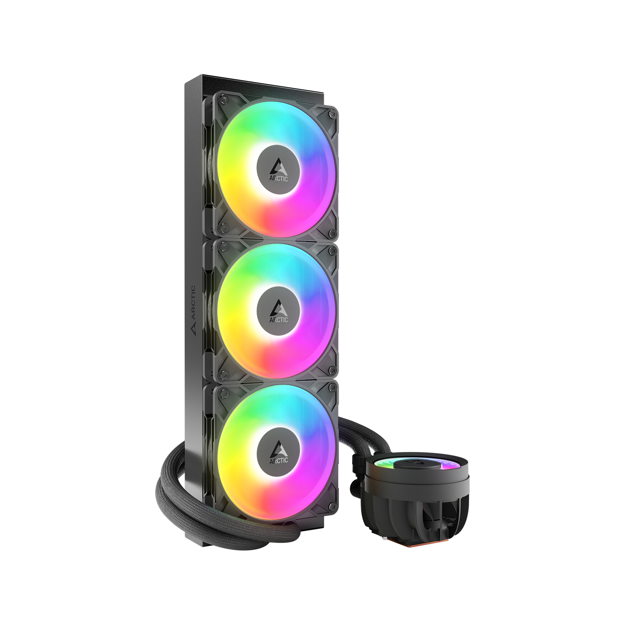 Водяне охолодження Arctic Liquid Freezer III Pro 360 A-RGB Black (ACFRE00184A)