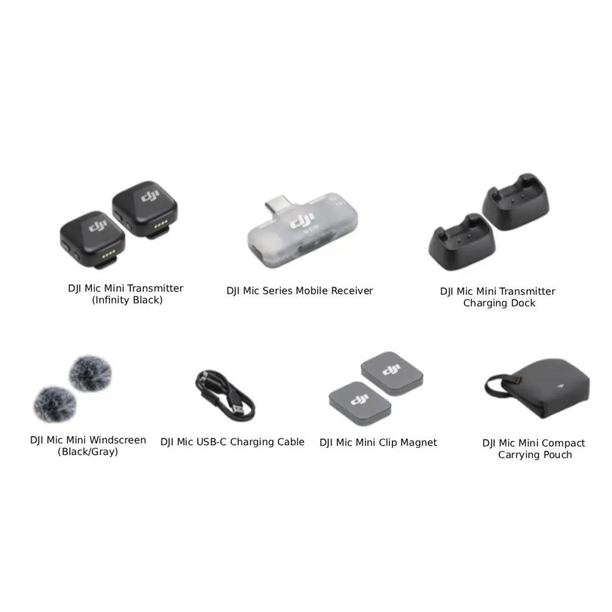 DJI Mic Mini Mobile Version (2 TX + 1 Mobile RX) (CP.RN.00000458.01)
