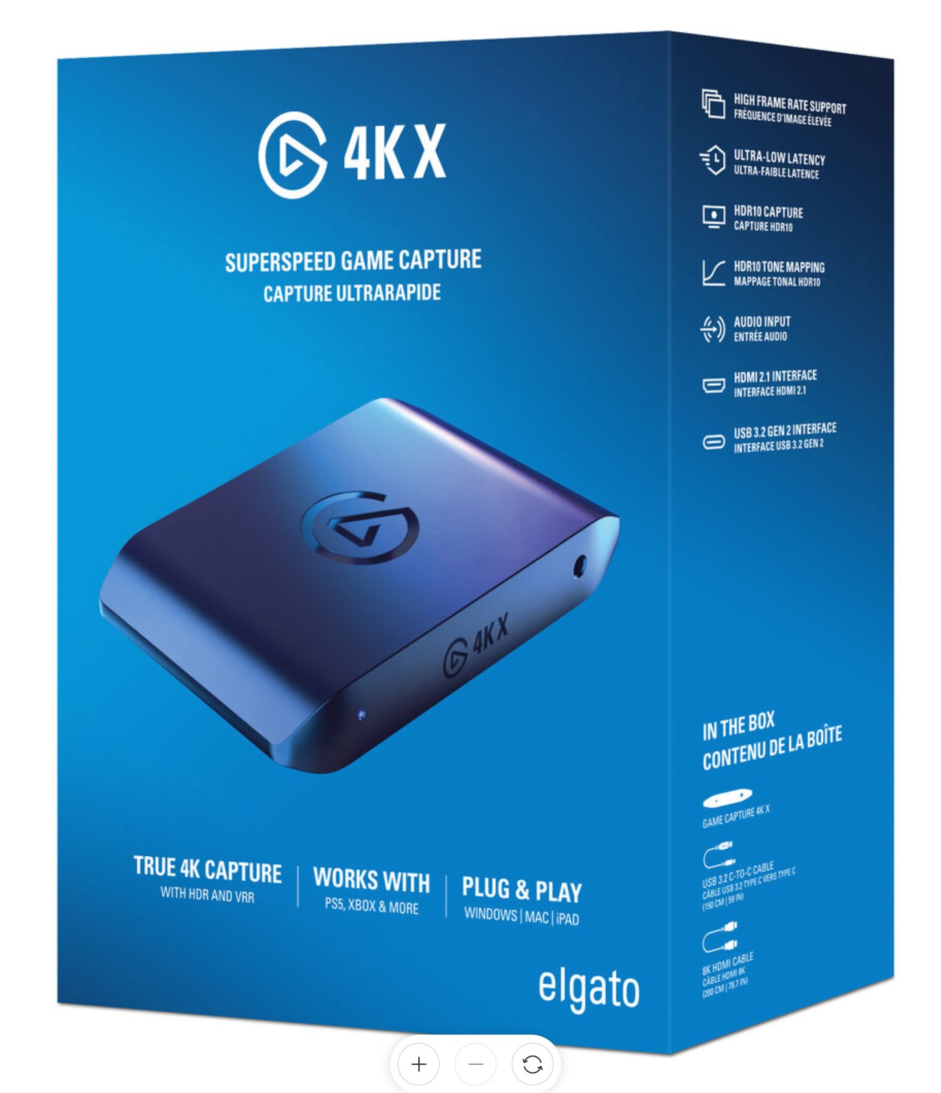 пристрій відеозахоплення Elgato Game Capture 4K X (10GBH9901)