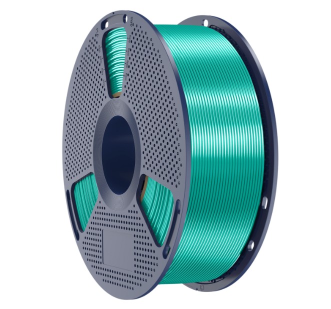 Філамент SUNLU Silk PLA+ 1,75mm 1kg (04550402Z) Green (Шовковий зелений)