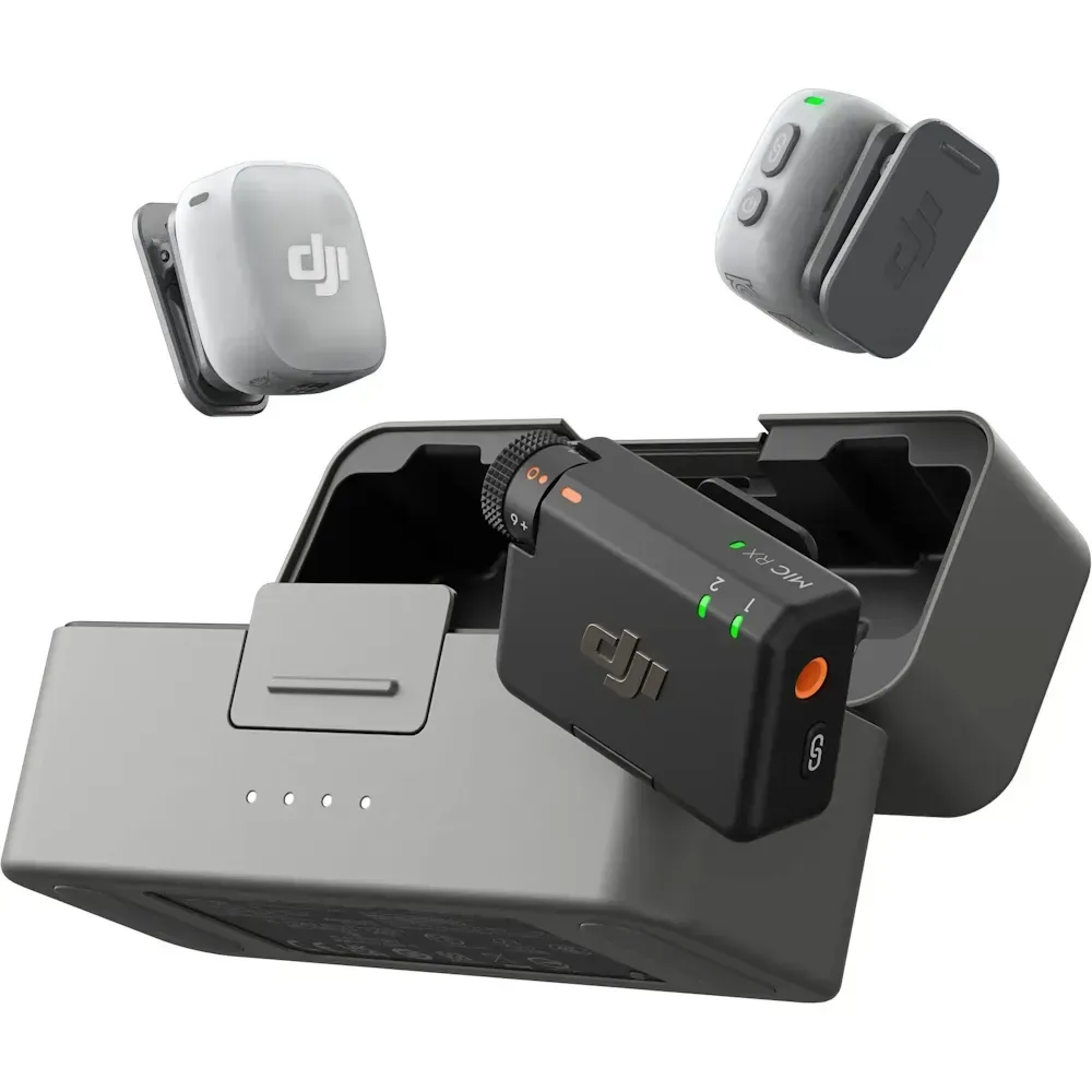 Мікрофонна радіосистема для фотокамери, для смартфона DJI Mic Mini 2 2TX + 1RX + Charging Case (CP.RN.00000529.01)