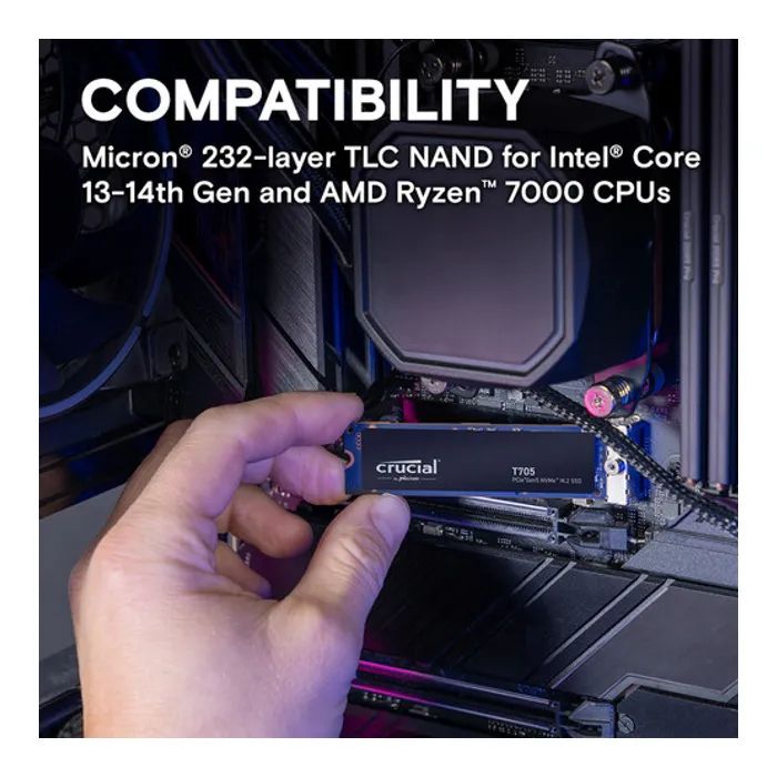SSD накопичувач Crucial T705 1 TB (CT1000T705SSD3)