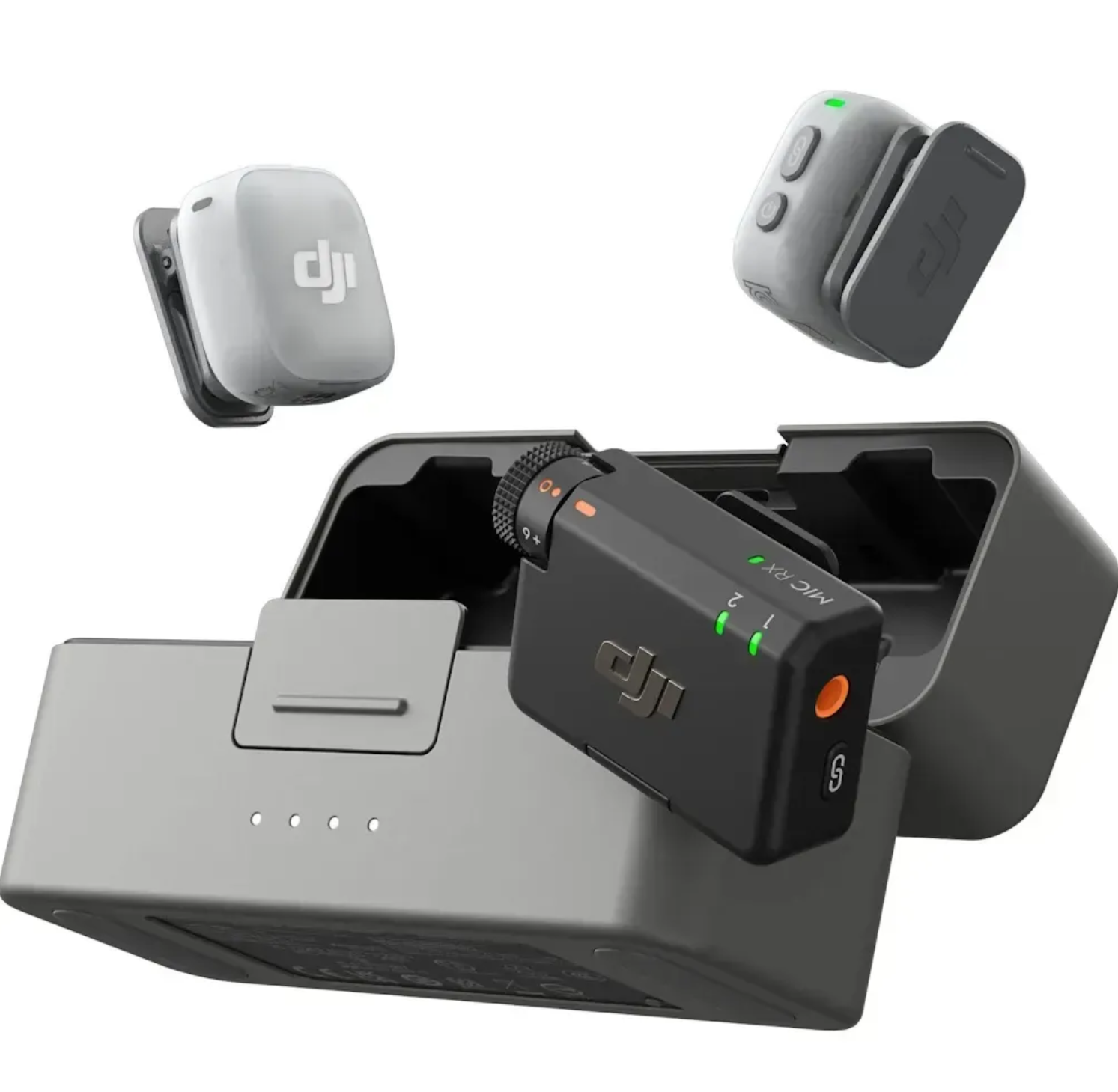 Мікрофонна радіосистема для фотокамери, для смартфона DJI Mic Mini 2 2TX + 1RX + Charging Case (CP.RN.00000529.01)