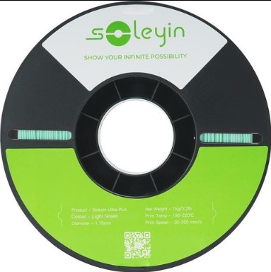 Філамент Creality Soleyin Ultra PLA 1,75mm 1kg Light Green (Світло-зелений)/ 3301010603