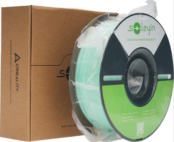 Філамент Creality Soleyin Ultra PLA 1,75mm 1kg Light Green (Світло-зелений)/ 3301010603